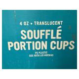 3000 4oz Souffle Portion Cups