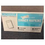 1000 Monogram Dinner Napkins
