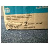 500 Monogram Food Trays