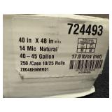 250 40-45 Gallon Can Liners