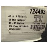 250 40-45 Gallon Can Liners