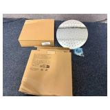2 Stainless Steel 8in Rain Shower Head