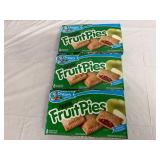 3 Boxes of Drakes Apple Fruit Pies