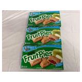 3 Boxes of Drakes Apple Fruit Pies