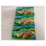 3 Boxes of Drakes Apple Fruit Pies