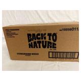 6 Back to Nature Stoneground Wheat Crackers