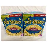 2 Boxes of Pop-Secret Movie Theater Butter Popcorn