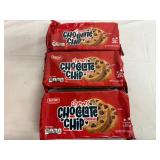 3 Packs of Bentons Chewy Chocolate Chip Cookies