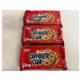 3 Packs of Bentons Chewy Chocolate Chip Cookies