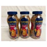 3 Jars of Planters Sweet and Spicy Peanuts