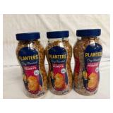 3 Jars of Planters Sweet and Spicy Peanuts