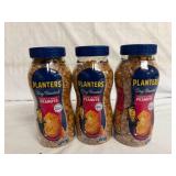 3 Jars of Planters Sweet and Spicy Peanuts