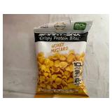 3 x 12ct Boxes of Smart-Snx Crispy Protein Bites - Honey Mustard