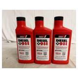 3 Bottles of Power Service Diesel 911