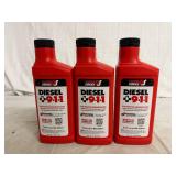 3 Bottles of Power Service Diesel 911