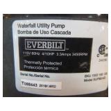Everbilt Waterfall Utility Pump Everbilt Waterfall Utility Pump