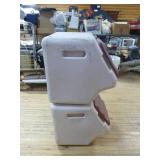 2 Blitz Stack-N-Stor Pet Food Containers 2 Blitz Stack-N-Stor Pet Food Containers