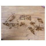 Bucket of Small Animal Foot Traps Bucket of Small Animal Foot Traps
