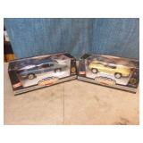 2 Ertl American Muscle Die-Cast Cars 2 Ertl American Muscle Die-Cast Cars