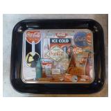 9 Coca-Cola Metal Trays and Signs 9 Coca-Cola Metal Trays and Signs
