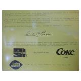 9 Coca-Cola Metal Trays and Signs 9 Coca-Cola Metal Trays and Signs