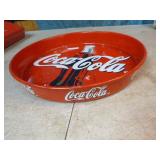 9 Coca-Cola Metal Trays and Signs 9 Coca-Cola Metal Trays and Signs