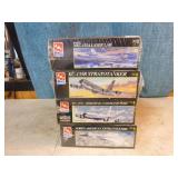 4 Ertl AMT Airplane Model Kits 4 Ertl AMT Airplane Model Kits