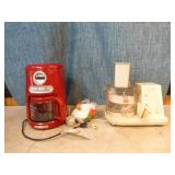 Coffee Maker and Food Processor Coffee Maker and Food Processor