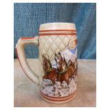 5 Budweiser Holiday Steins 5 Budweiser Holiday Steins