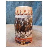 5 Budweiser Holiday Steins 5 Budweiser Holiday Steins