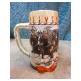 5 Budweiser Holiday Steins 5 Budweiser Holiday Steins