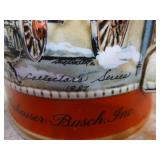 5 Budweiser Holiday Steins 5 Budweiser Holiday Steins