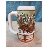 5 Budweiser Holiday Steins 5 Budweiser Holiday Steins