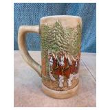 5 Budweiser Holiday Steins 5 Budweiser Holiday Steins
