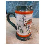 6 Budweiser Holiday Steins 6 Budweiser Holiday Steins