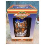 6 Budweiser Holiday Steins 6 Budweiser Holiday Steins