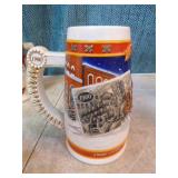 6 Budweiser Holiday Steins 6 Budweiser Holiday Steins