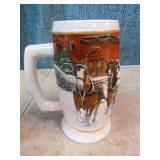 6 Budweiser Holiday Steins 6 Budweiser Holiday Steins