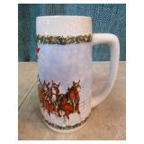 6 Budweiser Holiday Steins 6 Budweiser Holiday Steins