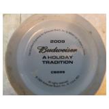 6 Budweiser Holiday Steins 6 Budweiser Holiday Steins