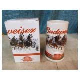 6 Budweiser Holiday Steins 6 Budweiser Holiday Steins