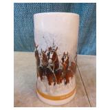 6 Budweiser Holiday Steins 6 Budweiser Holiday Steins