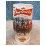6 Budweiser Holiday Steins 6 Budweiser Holiday Steins