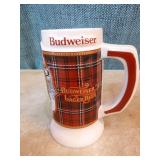 6 Budweiser Holiday Steins 6 Budweiser Holiday Steins