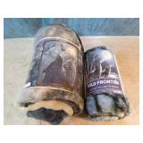 2 Plush Throws 2 Plush Throws