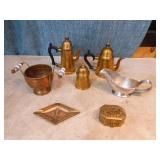 Assorted Metal Serving Pieces Assorted Metal Serving Pieces