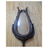 Authentic Horse Harness Mirror Authentic Horse Harness Mirror