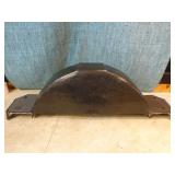 Sturdy Built Black Plastic Single Axle Trailer Fender Sturdy Built Black Plastic Single Axle Trailer Fender