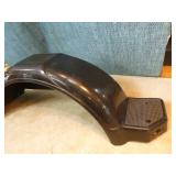 Sturdy Built Black Plastic Single Axle Trailer Fender Sturdy Built Black Plastic Single Axle Trailer Fender
