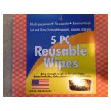 14 Packs of Reusable Wipes 14 Packs of Reusable Wipes